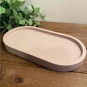 Handmade Trinket Tray- Pink